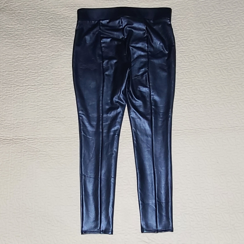 Loft Faux Leather leggings size M - Picture 8 of 11